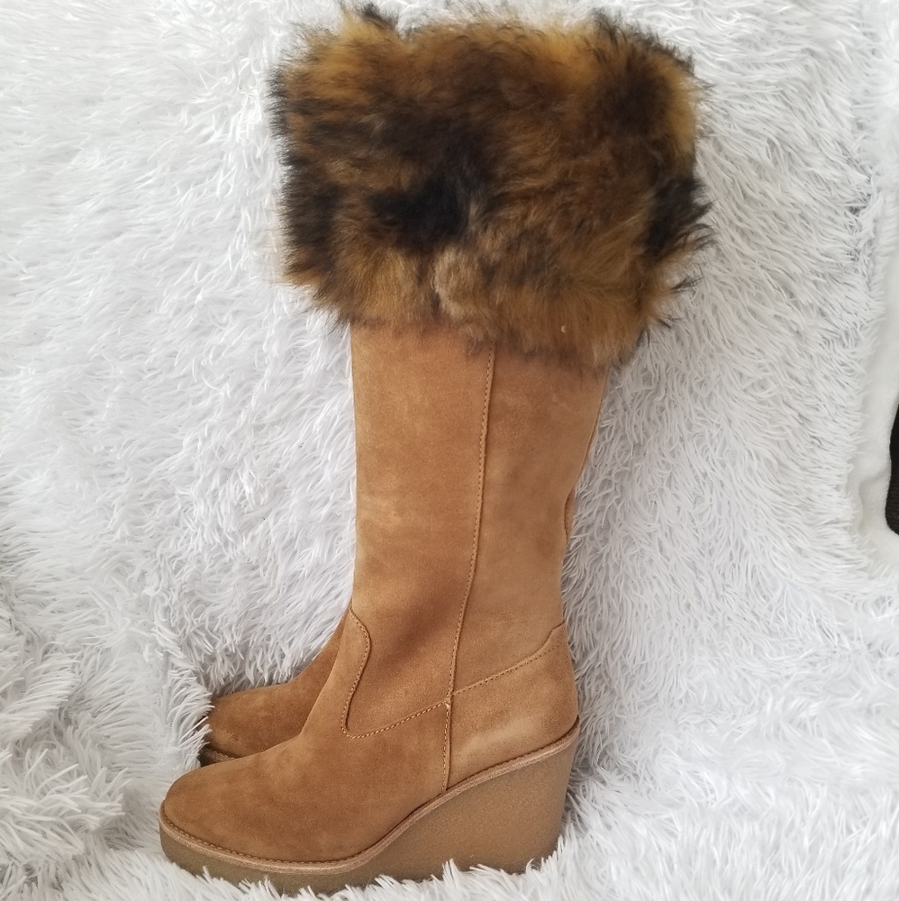 Ugg valberg wedge tall boots